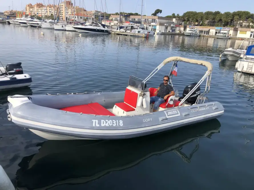 Location de bateau Joker Boat Clubman 21 - 600 à Hyères par Aniel Boats Services